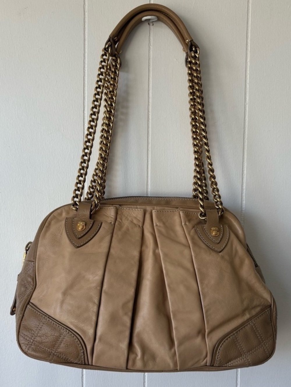 Marc Jacobs Little Gordon with Gold Chain Shoulder Straps